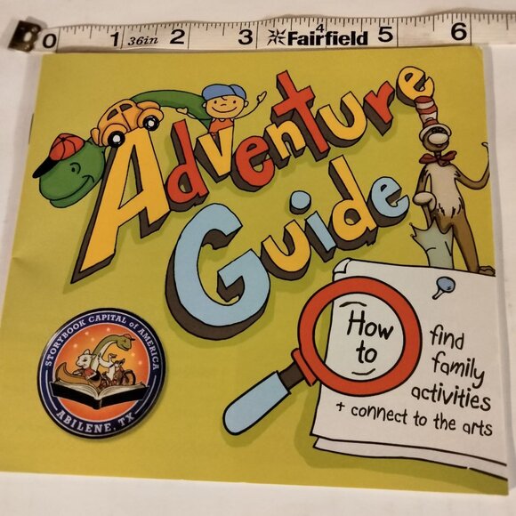 Adventure Guide Booklet Abilene TX Storybook Capital Of America Family Activity - Picture 3 of 7